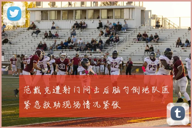范戴克遭射门闷击后脑勺倒地队医紧急救助现场情况紧张